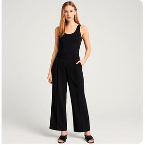 Elie Tahari Black Wide Leg Dress Pants Women’s Size 6